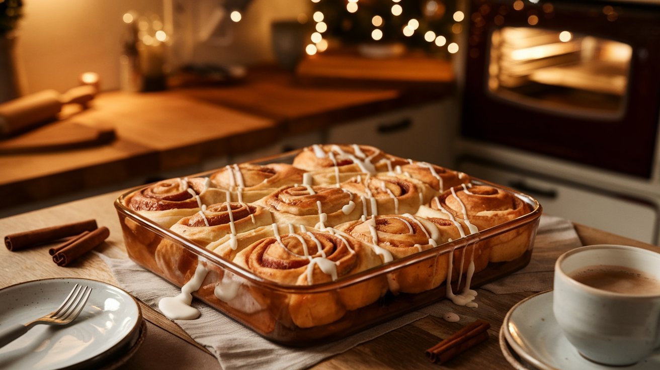 Easy Cinnamon Roll Apple Bake - Perfect Fall Breakfast