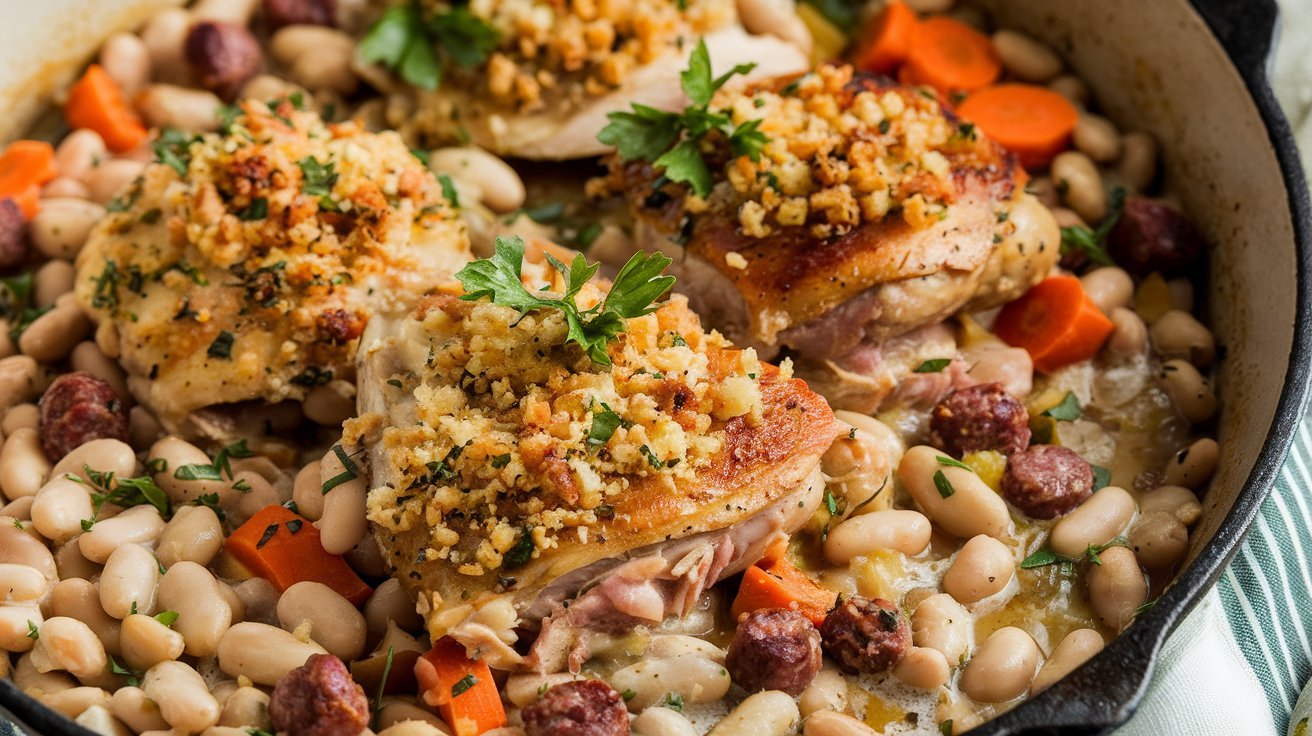 A Photo Of A Hearty Dish Of Chicken Cassoulet In A Ngewsr0gsqy6taoeupfduq Trfi Gqss7ilzmm Lofi W