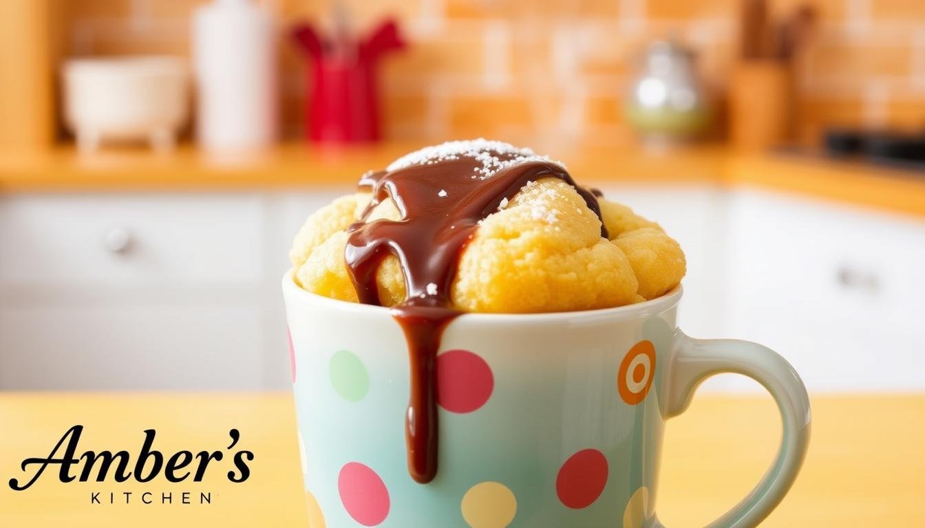 Quick & Easy 3 Ingredient Mug Cake | Ready in 2 Minutes