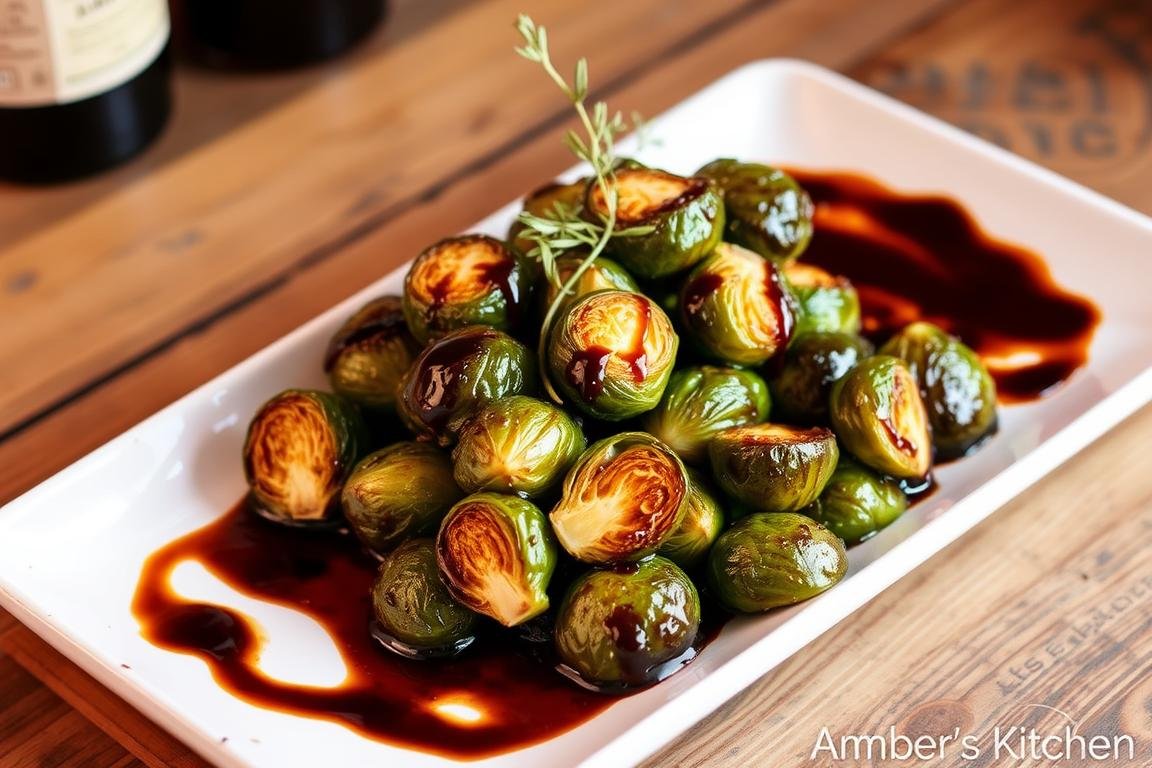 Balsamic Roasted Brussels Sprouts
