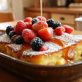 Easy French Toast Casserole Recipe for Breakfast