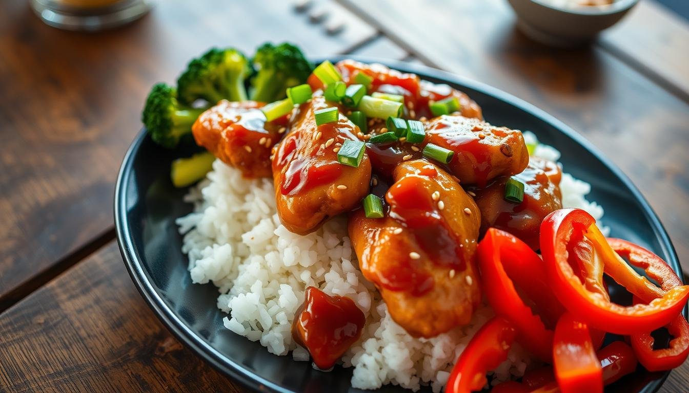 Homemade Teriyaki Chicken Dish