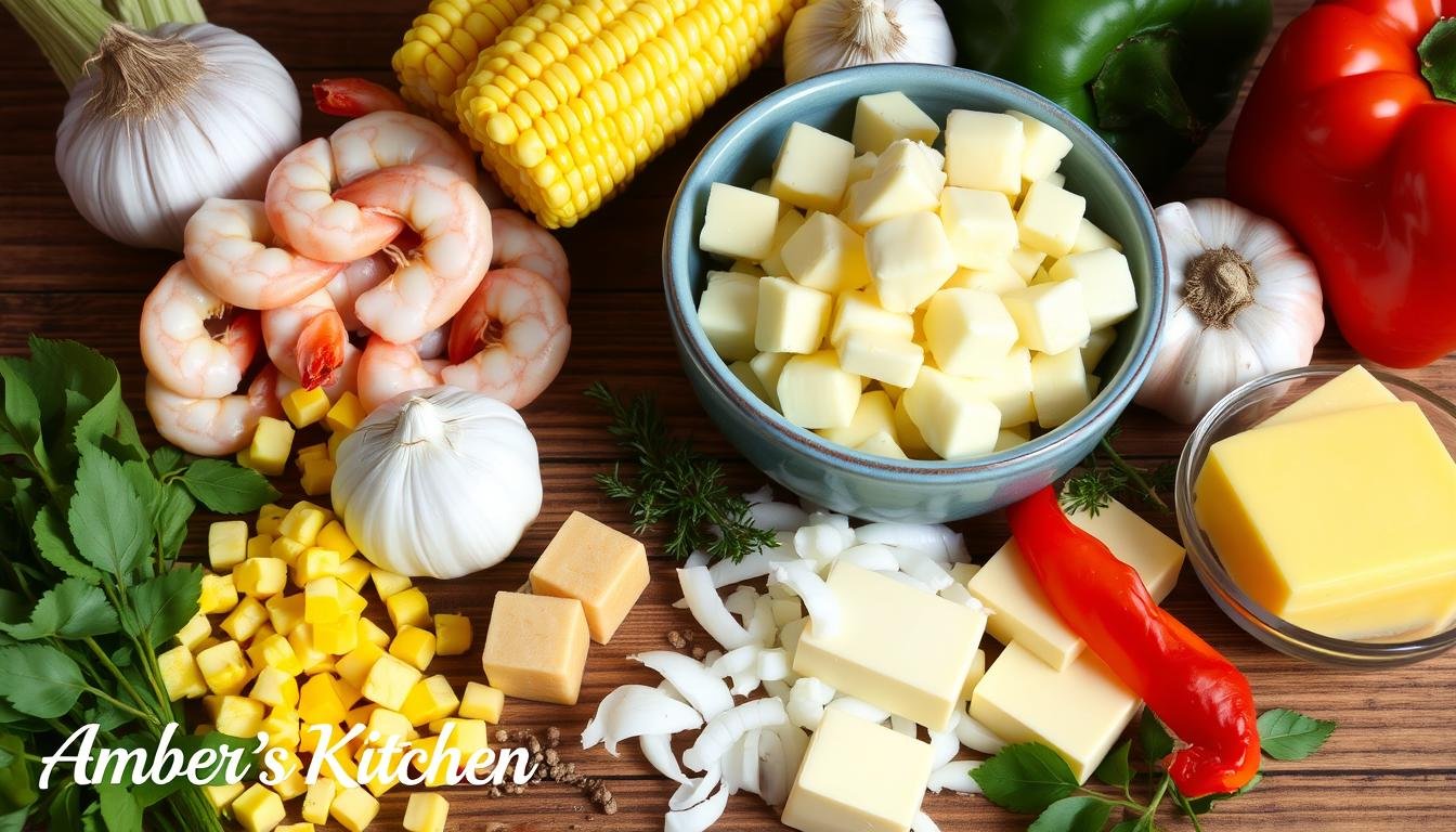 Shrimp and corn bisque ingredients Shrimp and corn bisque ingredients