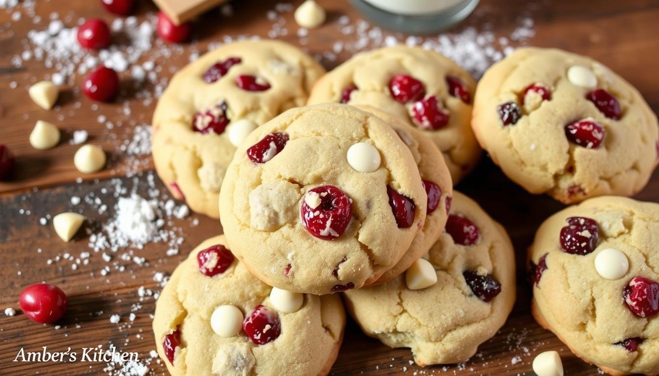 White Chocolate Cranberry Cookies