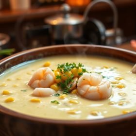 shrimp and corn bisque