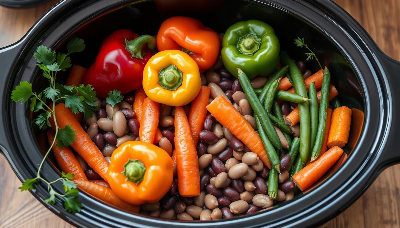 slow cooker vegetables