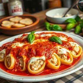 stuffed shells with ricotta cheese