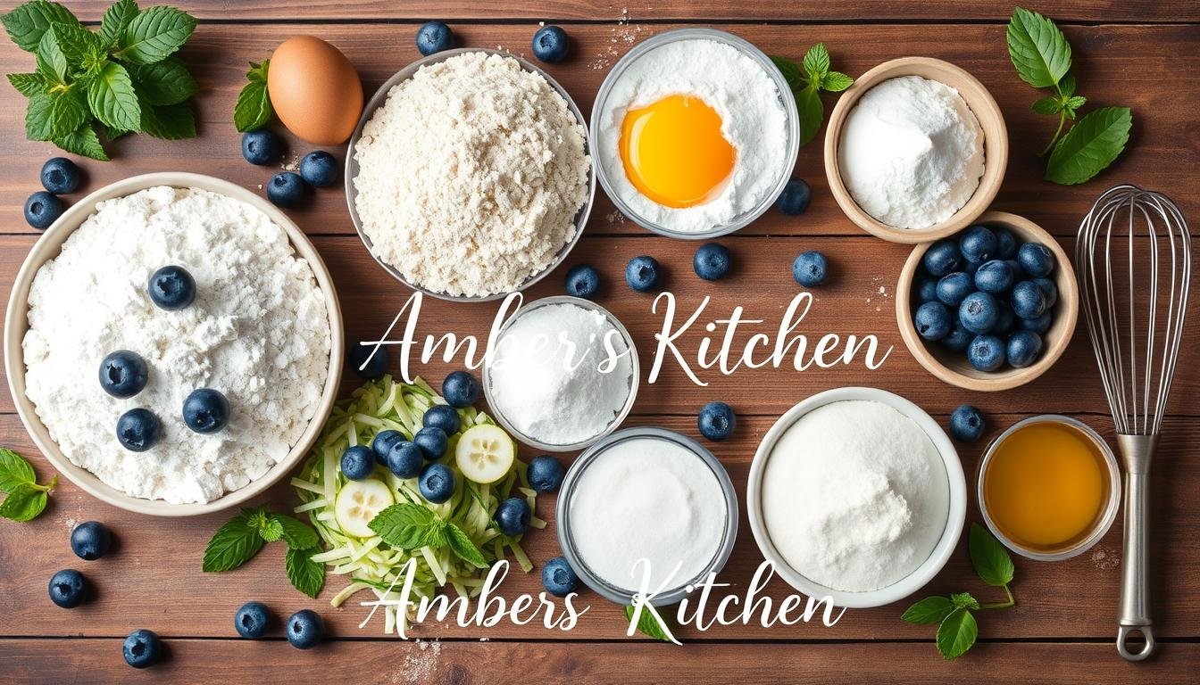 Blueberry Zucchini Bread Ingredients Blueberry Zucchini Bread Ingredients