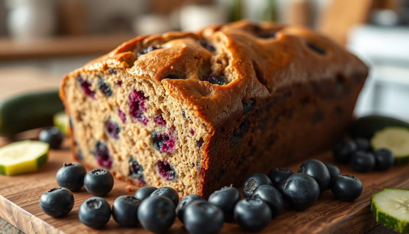 Blueberry Zucchini Bread