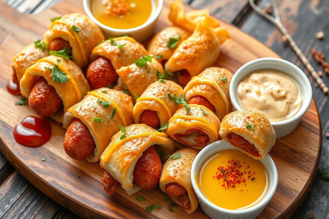 Gourmet Pigs in a Blanket Variations Gourmet Pigs in a Blanket Variations