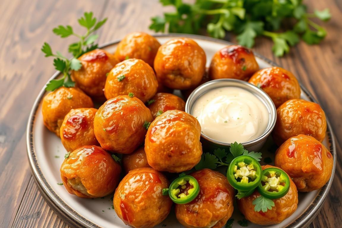 Rotel Cream Cheese Sausage Balls