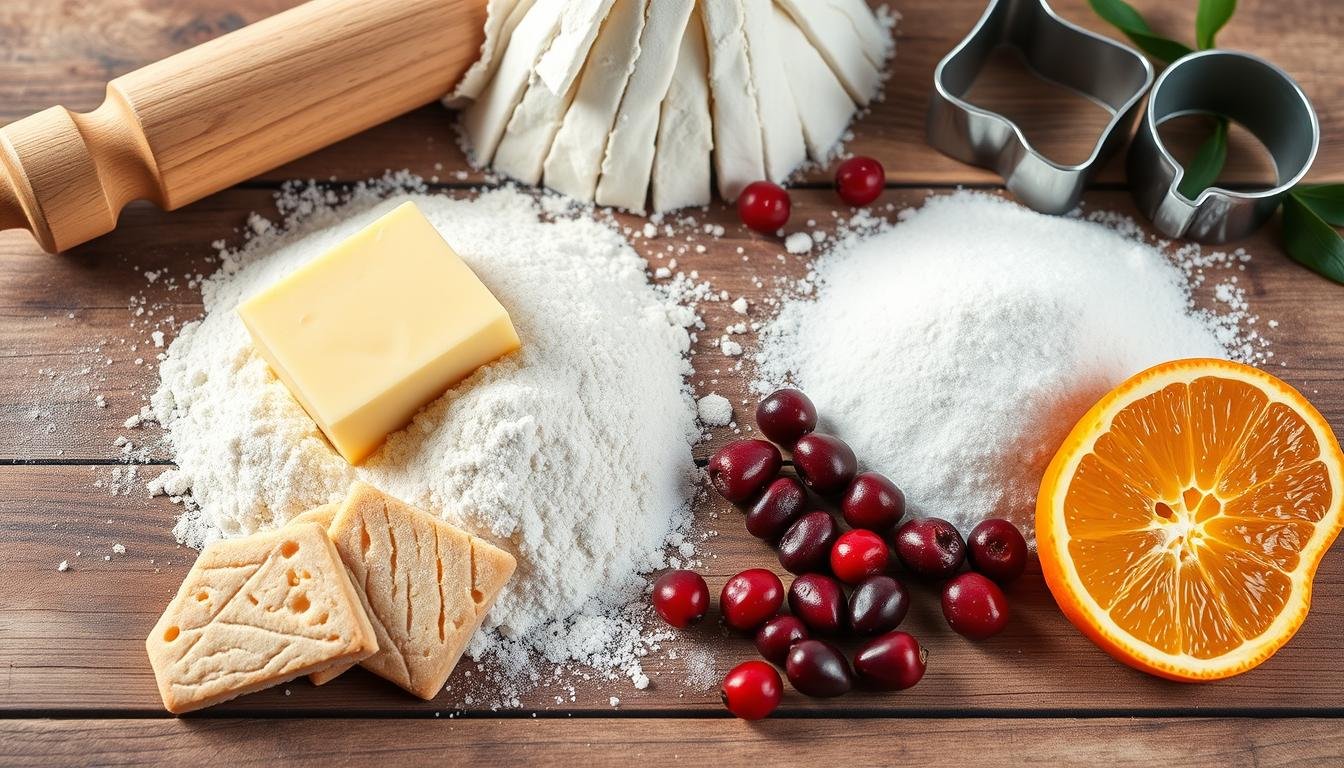 Shortbread Ingredients Preparation Shortbread Ingredients Preparation