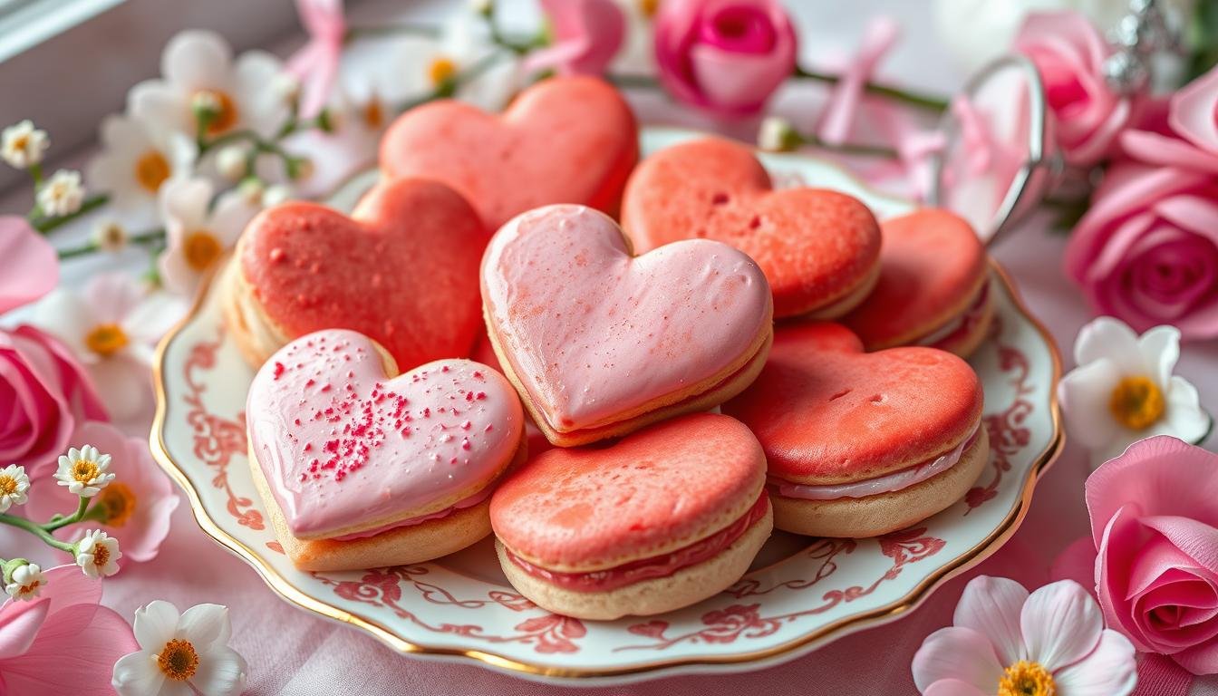 Valentine Sandwich Cookies