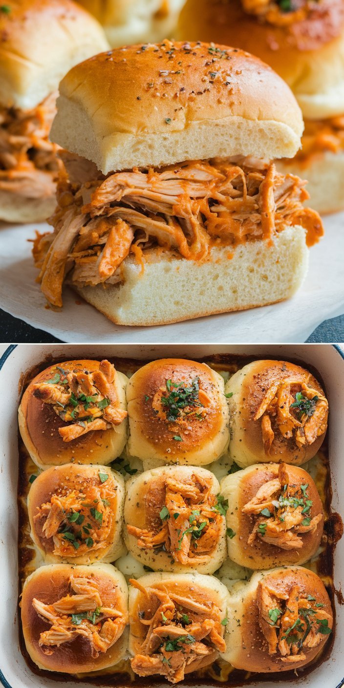 Flavor-packed buffalo chicken sliders sizzling on a flat top grill, per Blackstone Recipes.