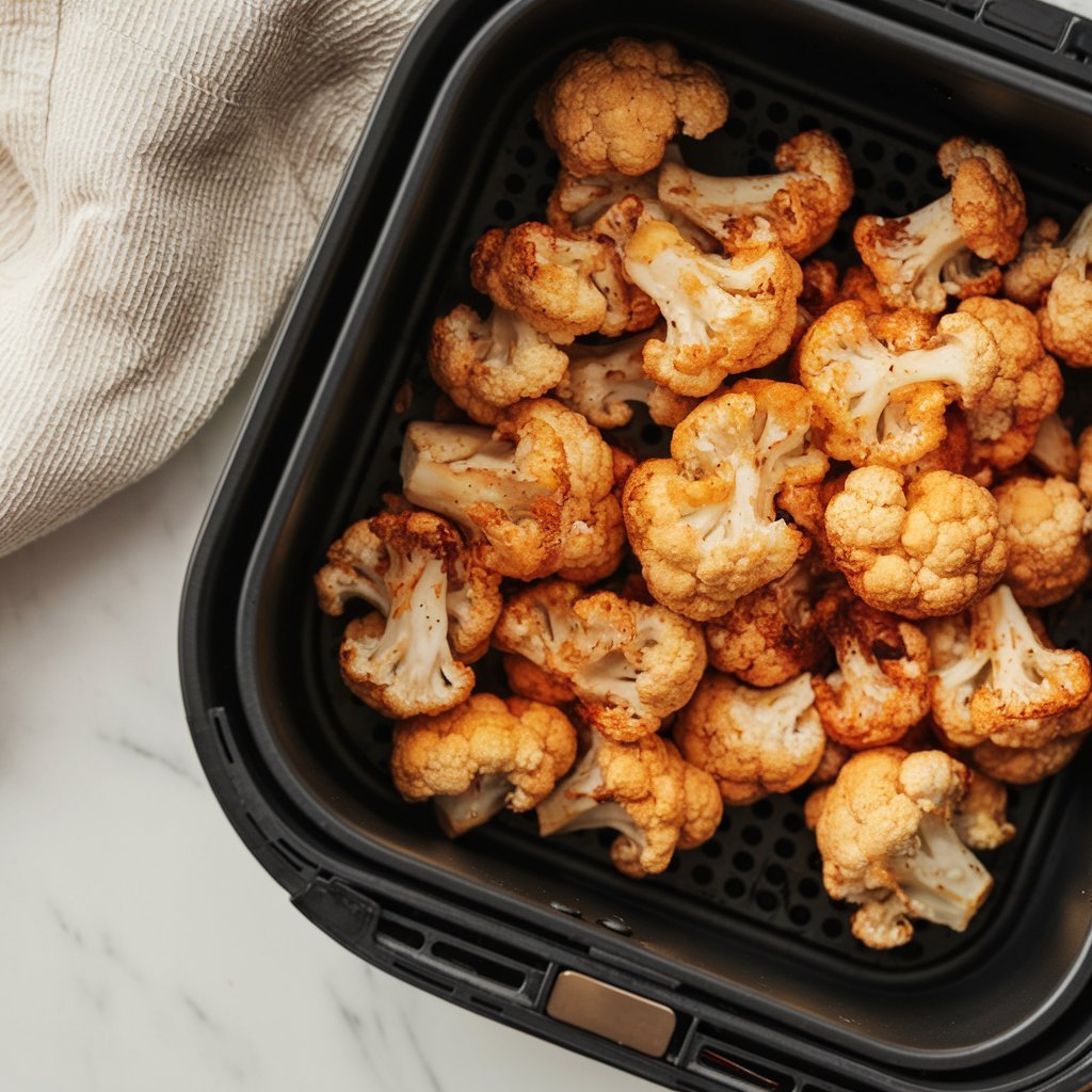 Air Fryer Buffalo Cauliflower