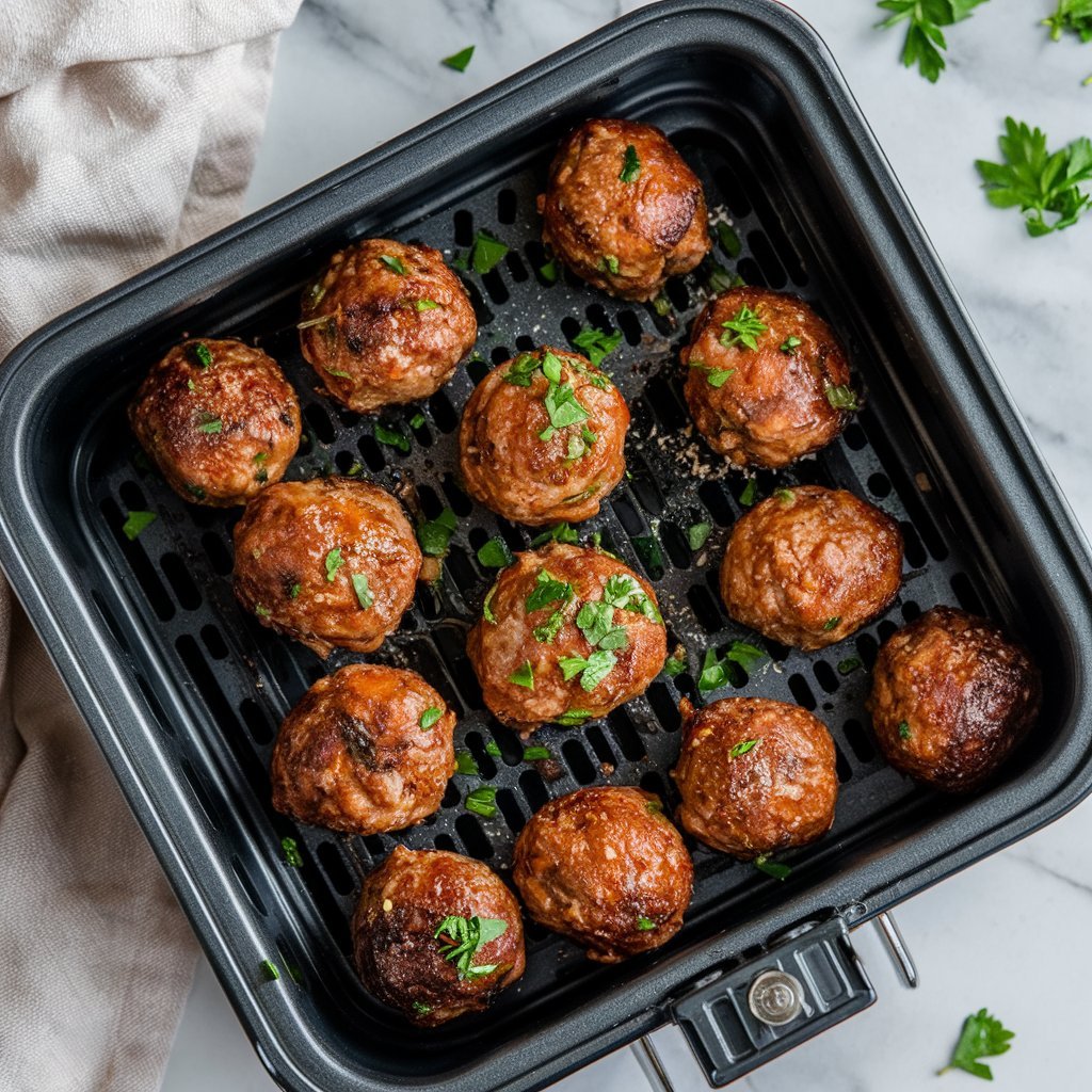 Air Fryer Meatballs
