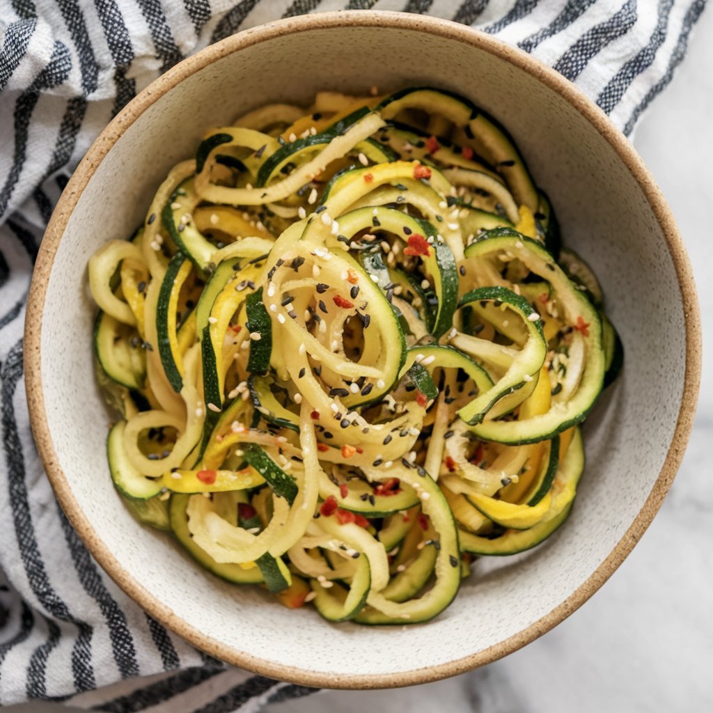 Vibrant zucchini recipes with a light zucchini stir-fry, packed with colorful bell peppers and crisp zucchini slices