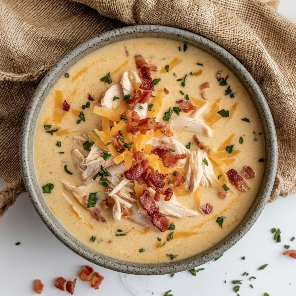 Delicious easy keto soup recipes ideal for weight loss, with a hearty mix of chicken, mushrooms, and greens.