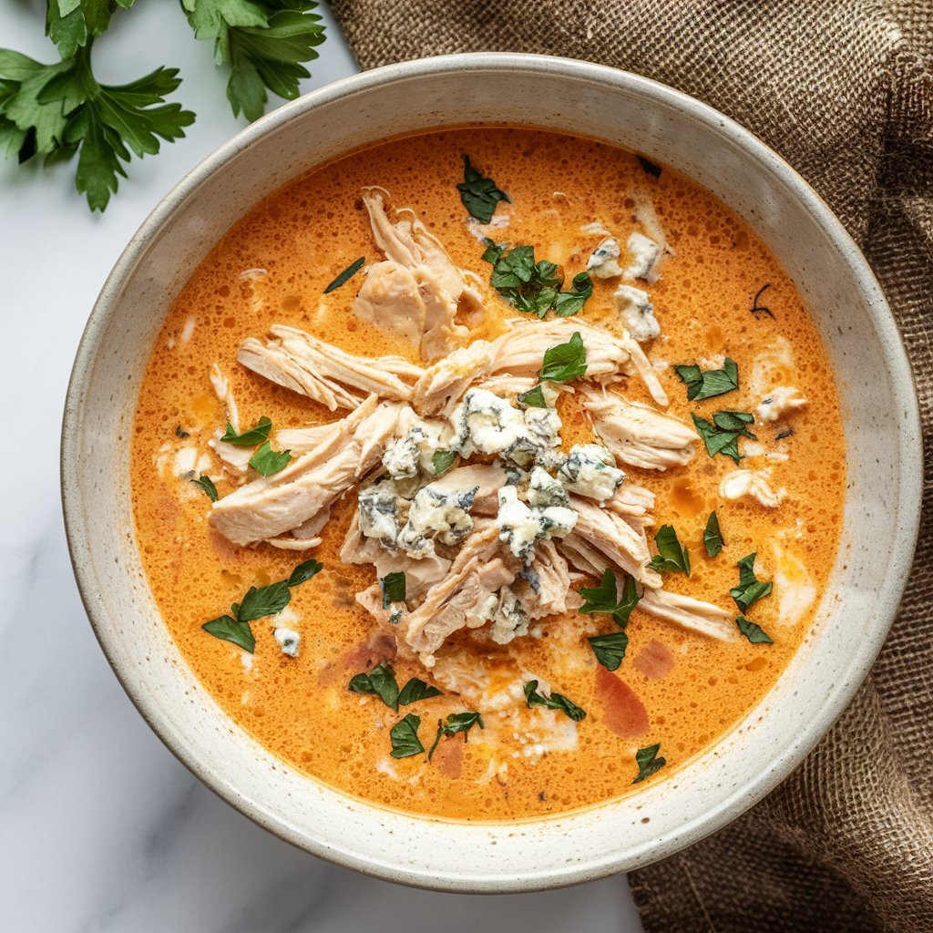 Easy keto soup recipes with a light, aromatic broth, featuring nutrient-rich vegetables and tender meat chunks