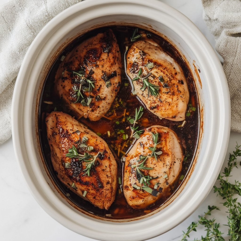 Delicious crockpot dinner ideas for 2025 showcased in a rustic kitchen setting, highlighting slow-cooked, comforting meals
